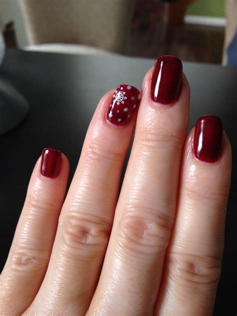 shellac nails for christmas|More.